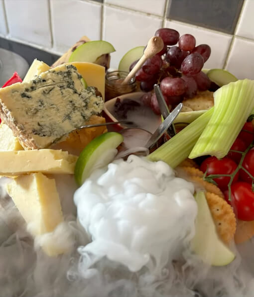 cocktails and cheese