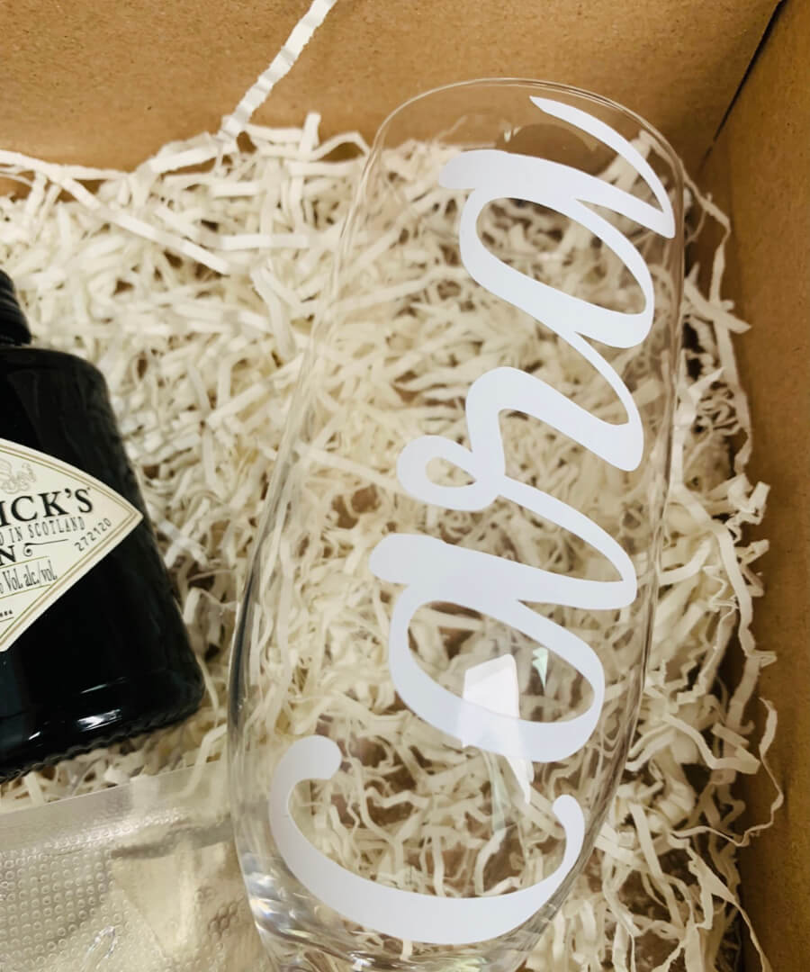 personalised glass