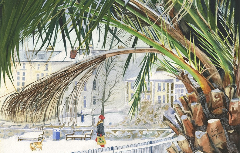 A walk in the snow 01