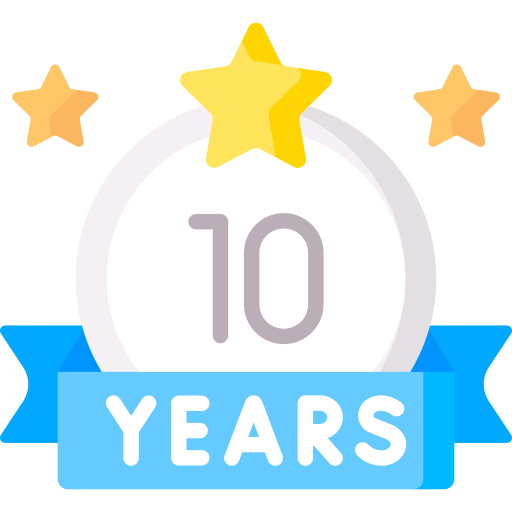 10th Anniversary icon