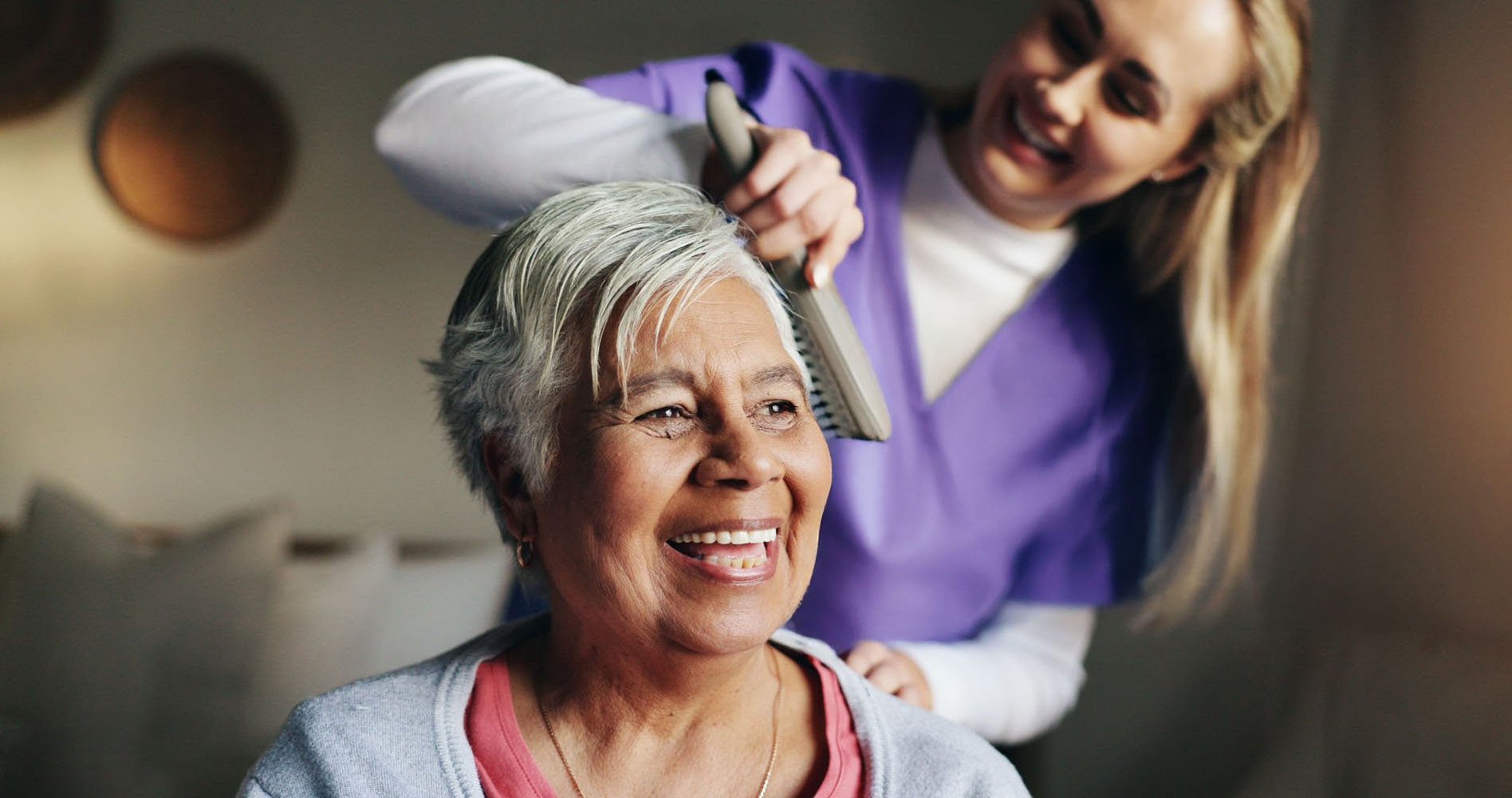 Doves care team outside