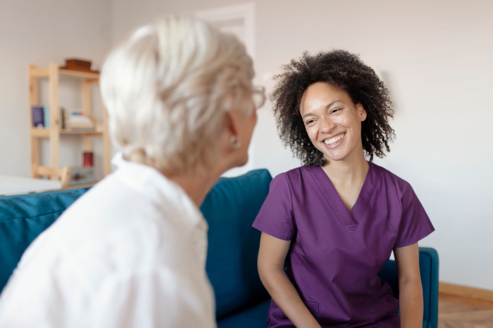 Doves care team outside