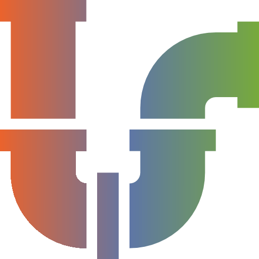 Plumbing gradient icon