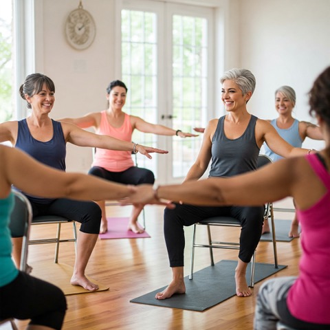 Chair yoga