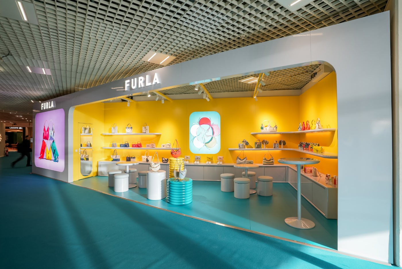 outside of furla exhibit