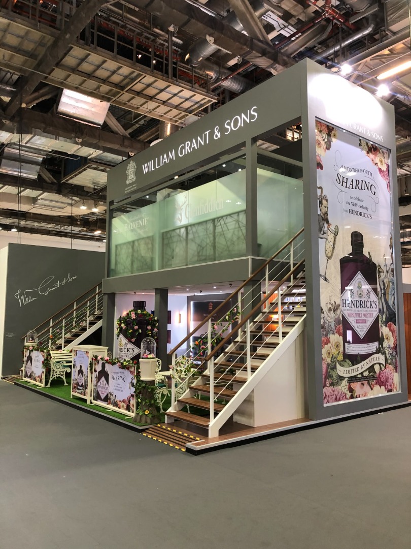 William grant and sons display