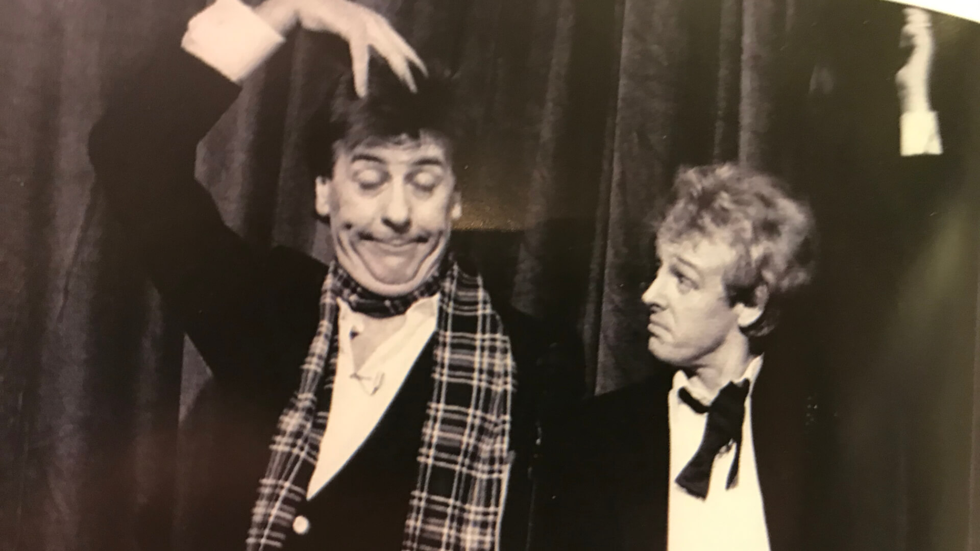 Les Dennis with Dustin Gee