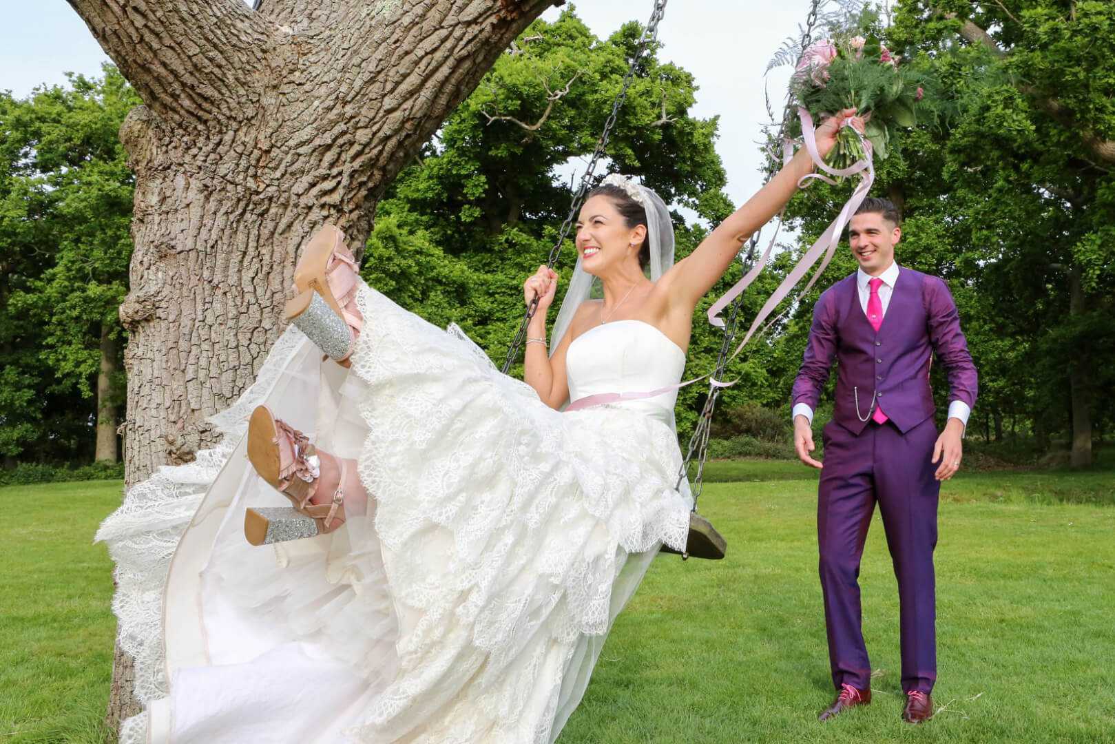 john sophie on swing