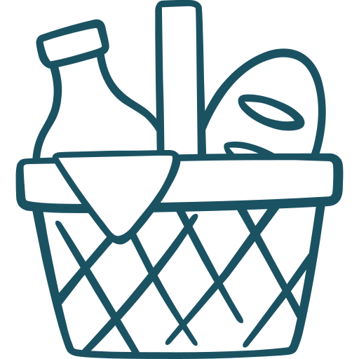 Picnic basket icon