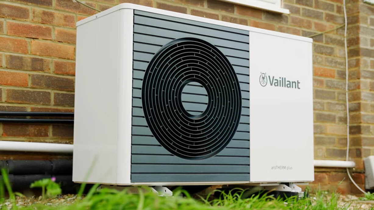 Vaillant heat pump unit