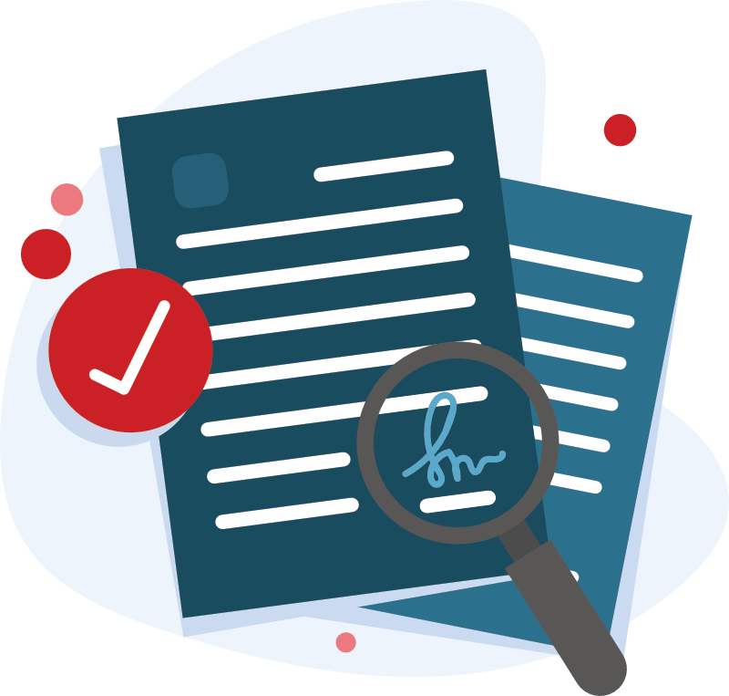 Document scanning graphic