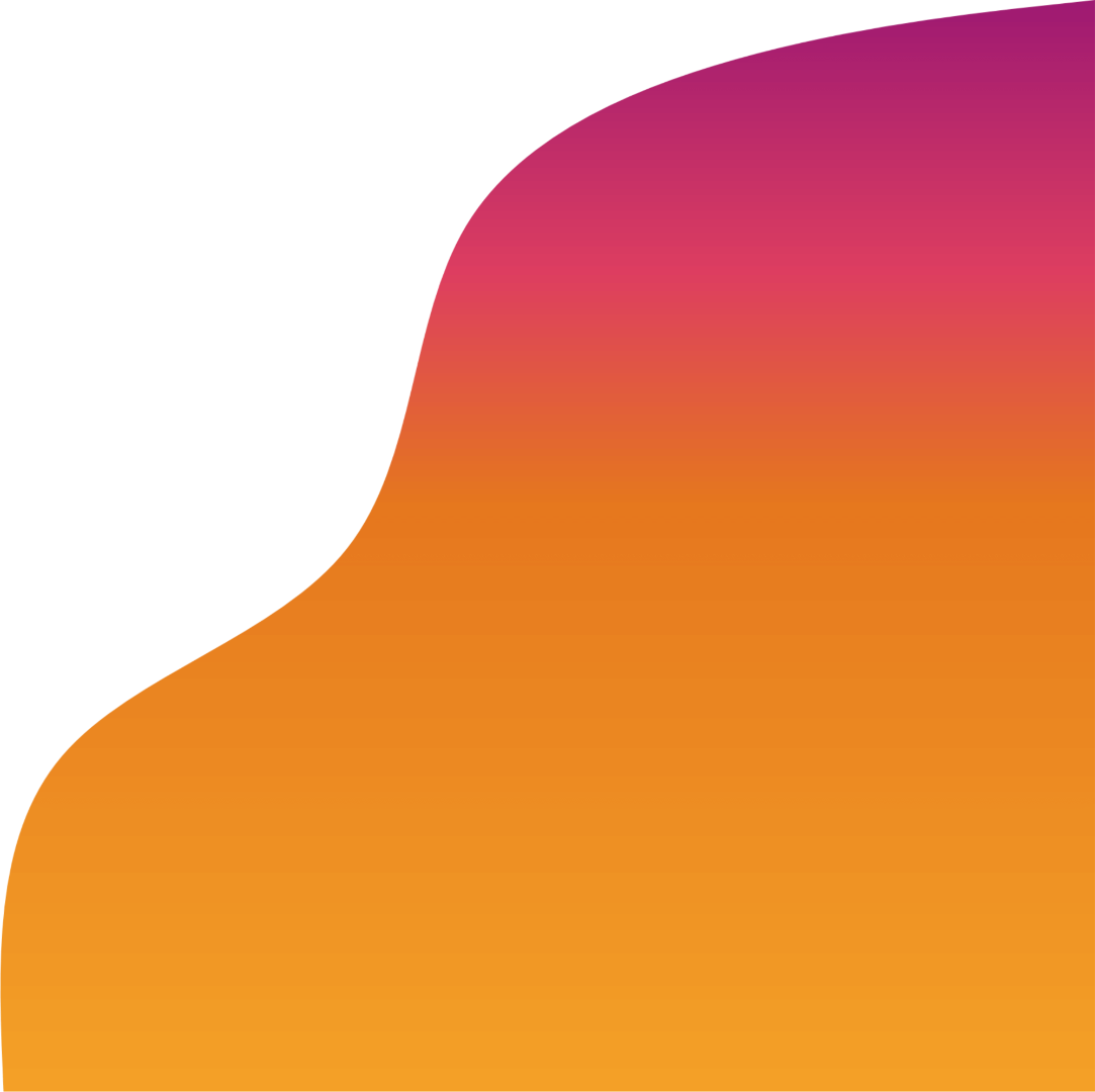 blob pink and orange graphic