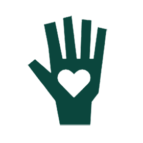 Hand with heart