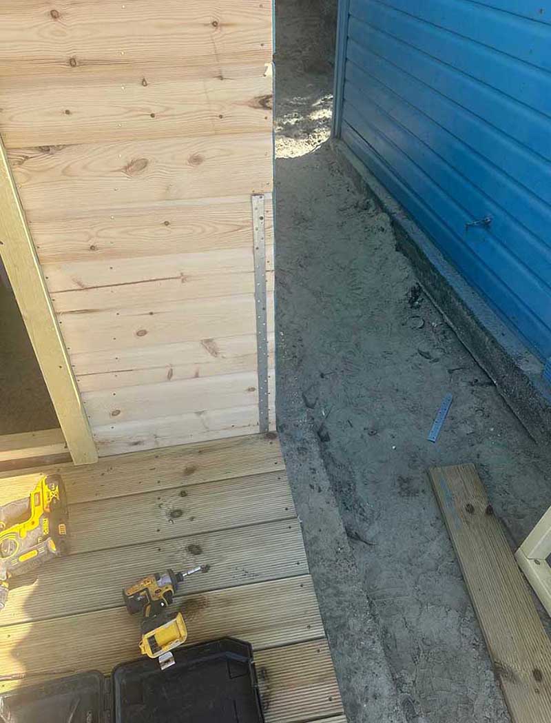Shed repairs 2
