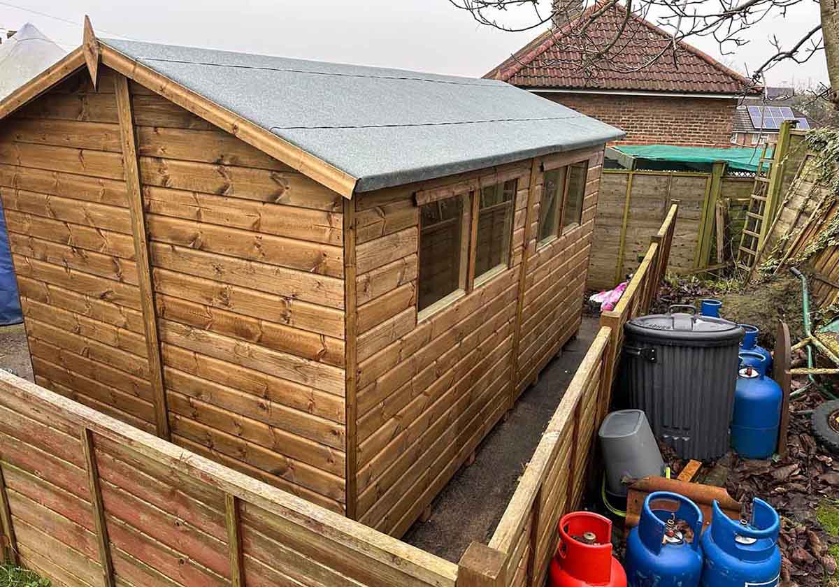 Wood shed 2