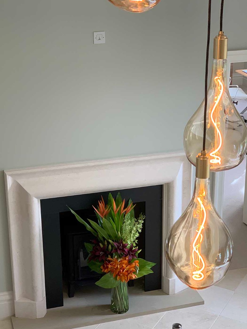 Living room lighting
