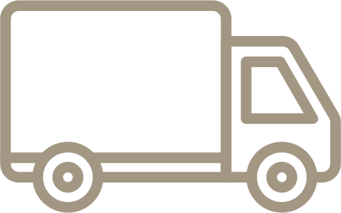 Moving van icon