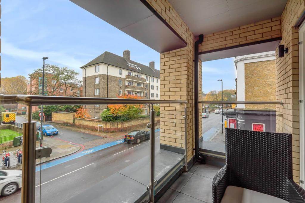 Chatfield road property balcony