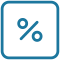 Percent icon