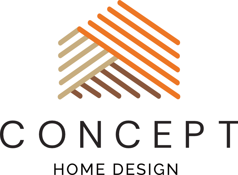 Concept home design logo