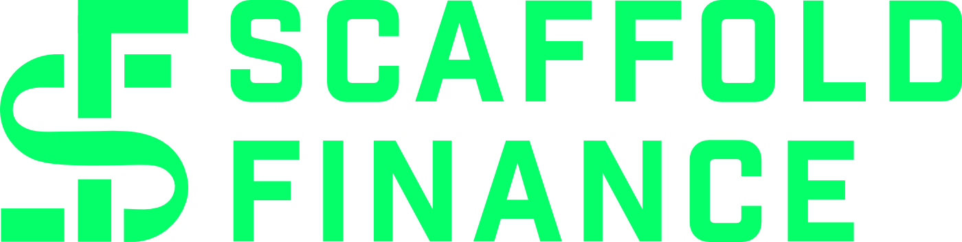 Scaffold finance logo green