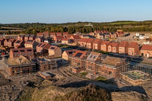 Scaffolding materials on a UK site – scaffold truck finance blog