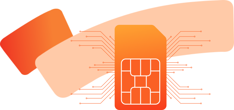 Sim card graphic