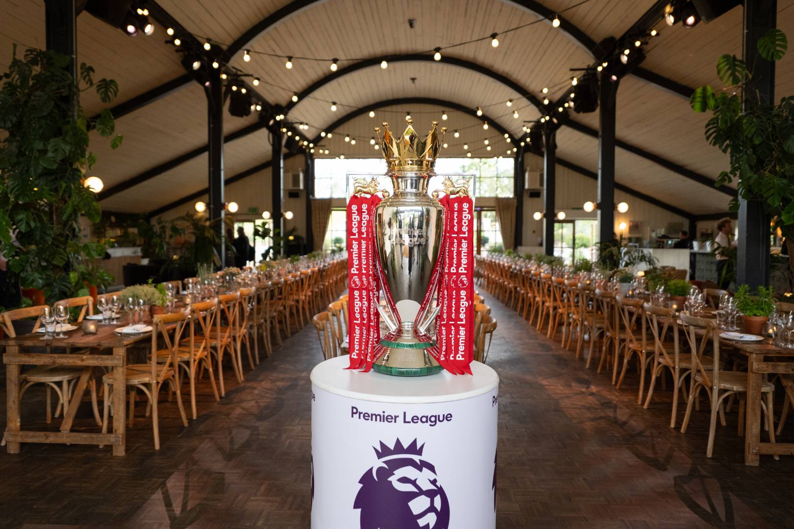 Premier league cup dining hall