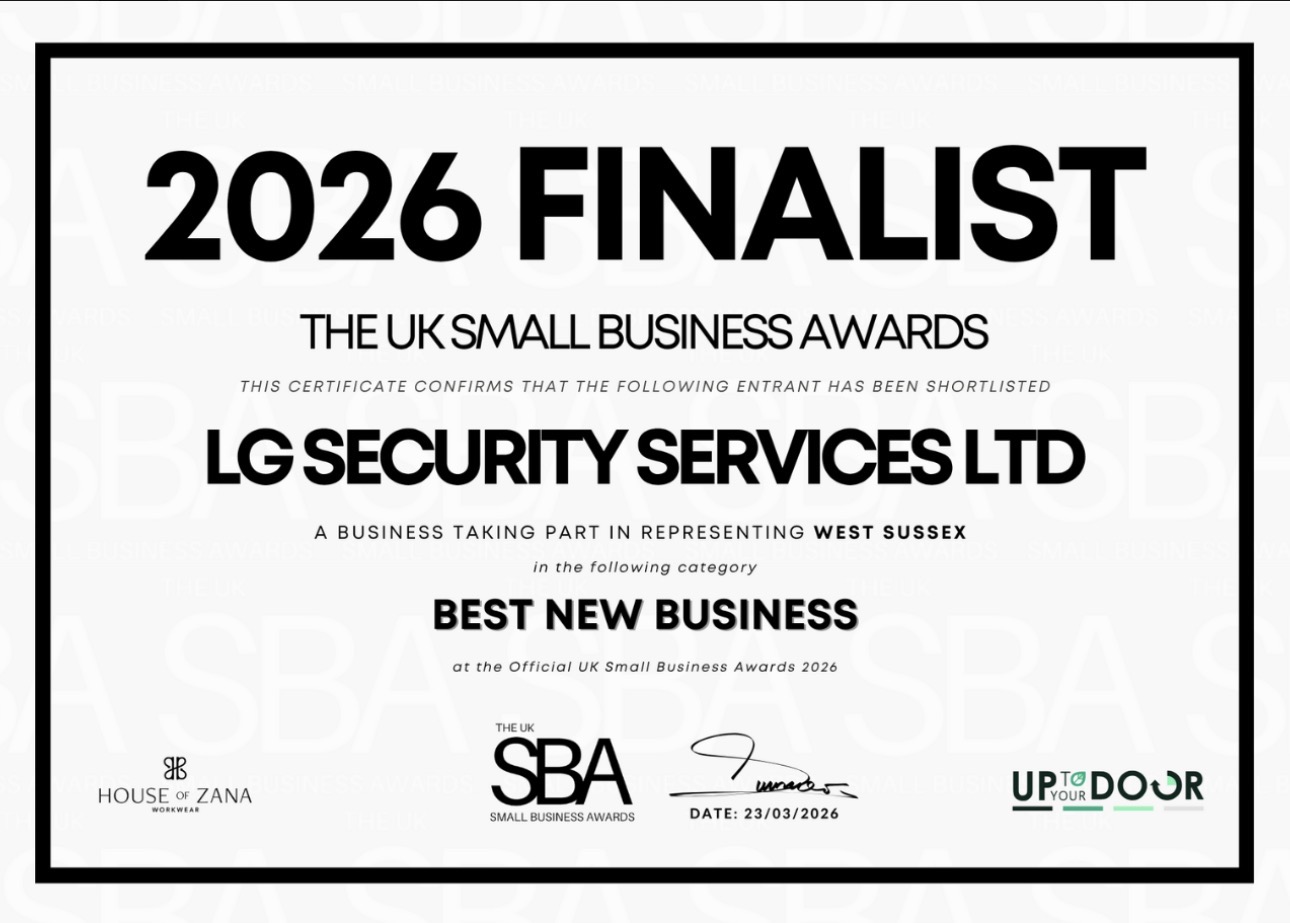 Sba 2026 finalist certificate