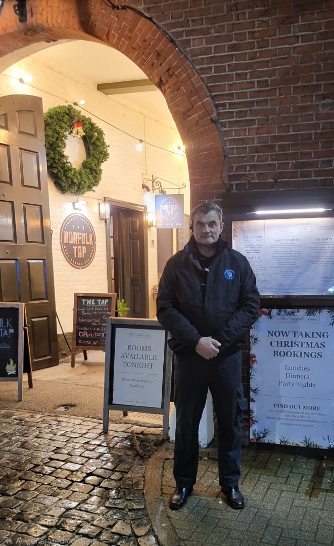 Door supervisor norfolk tap