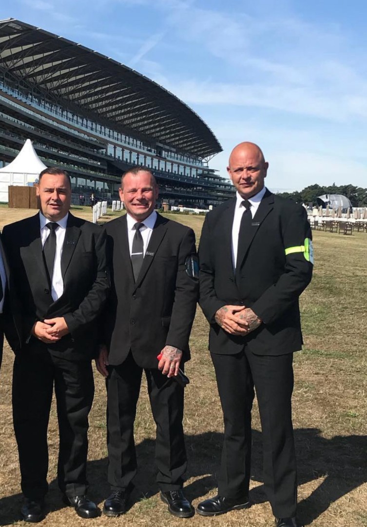 Three security guards event