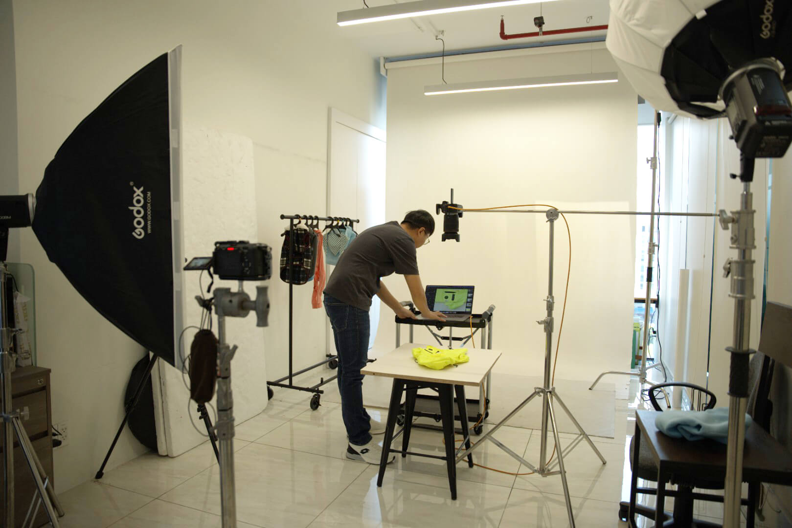 Room where creating content