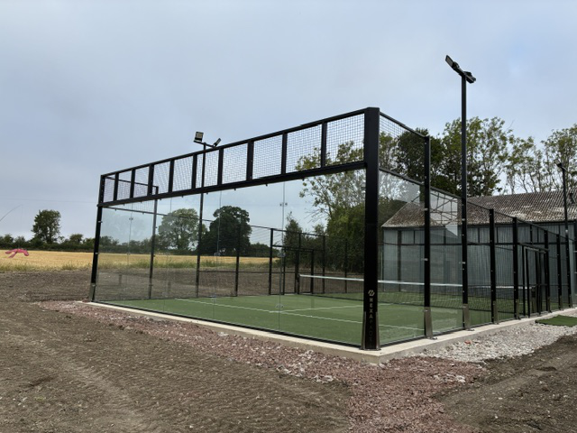 chalke valley padel court