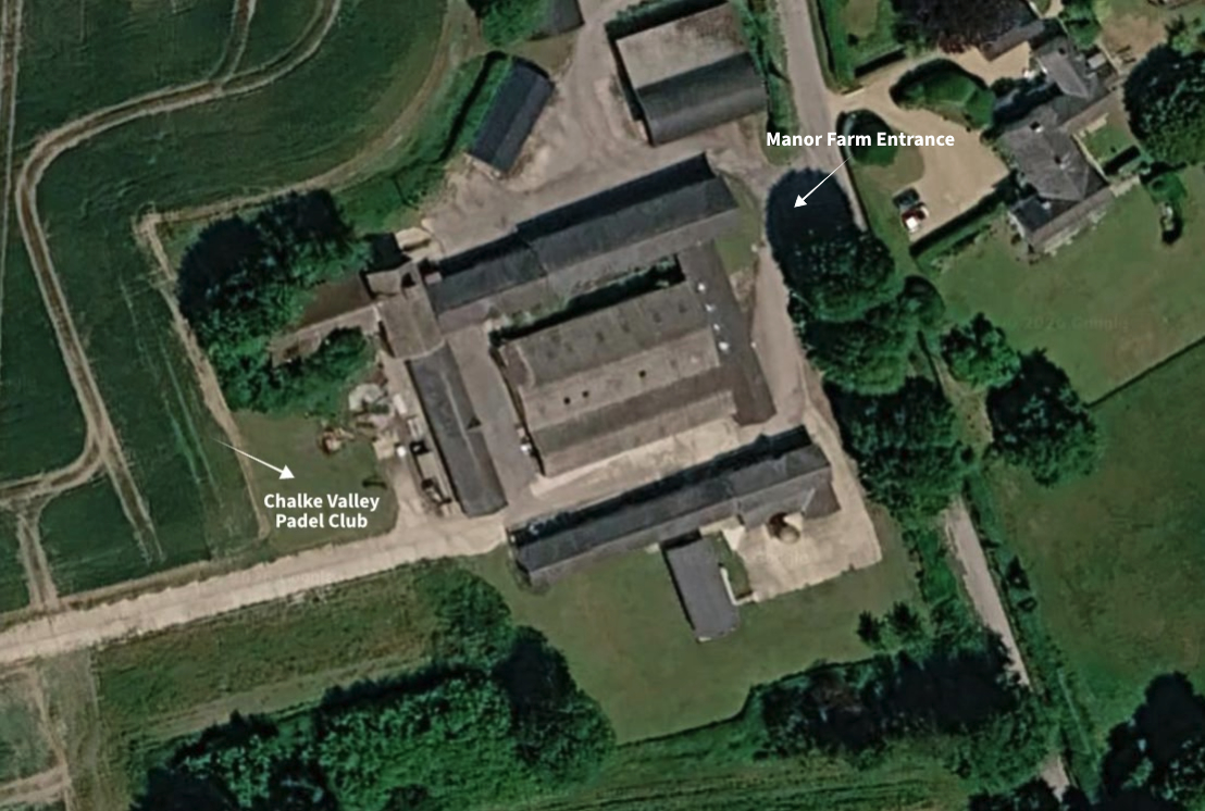 chalke valley padel loaction