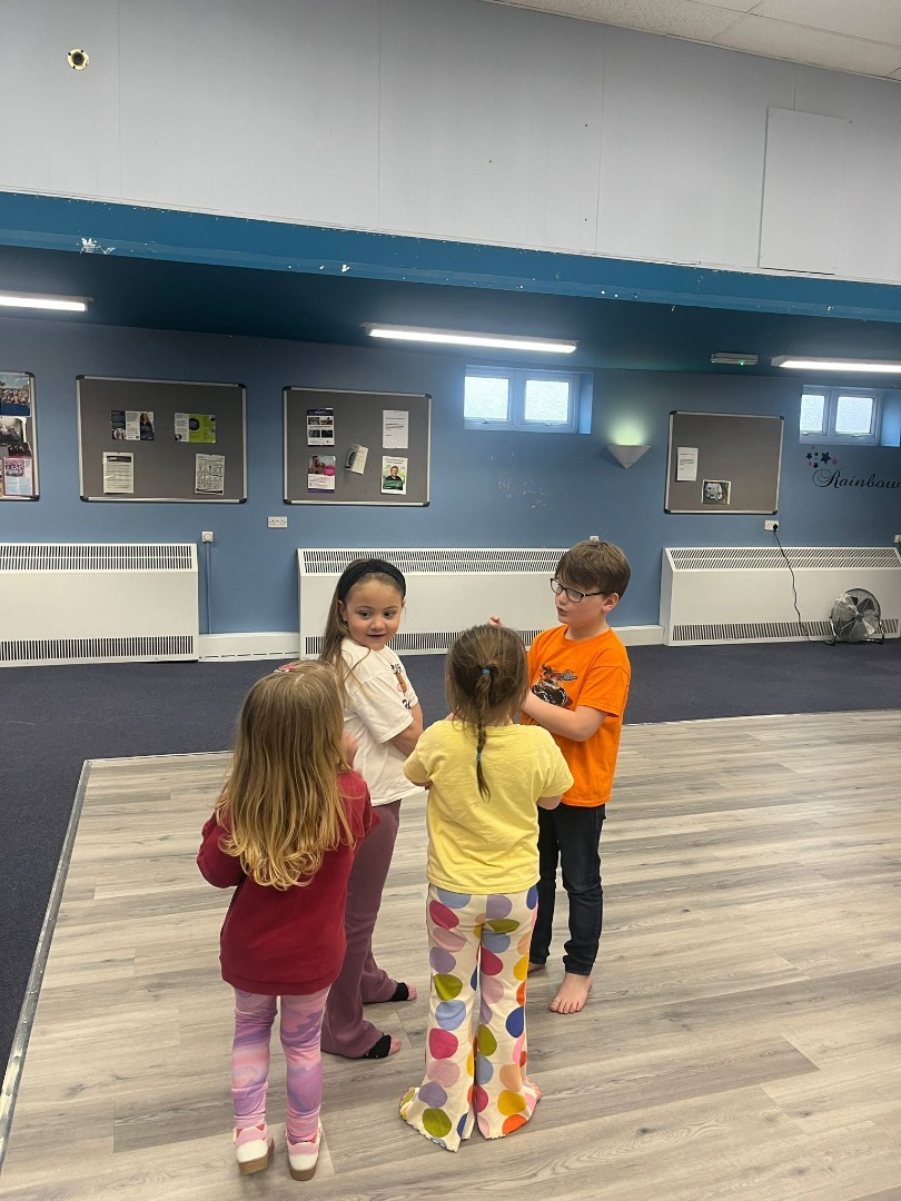 Mini drama with kids