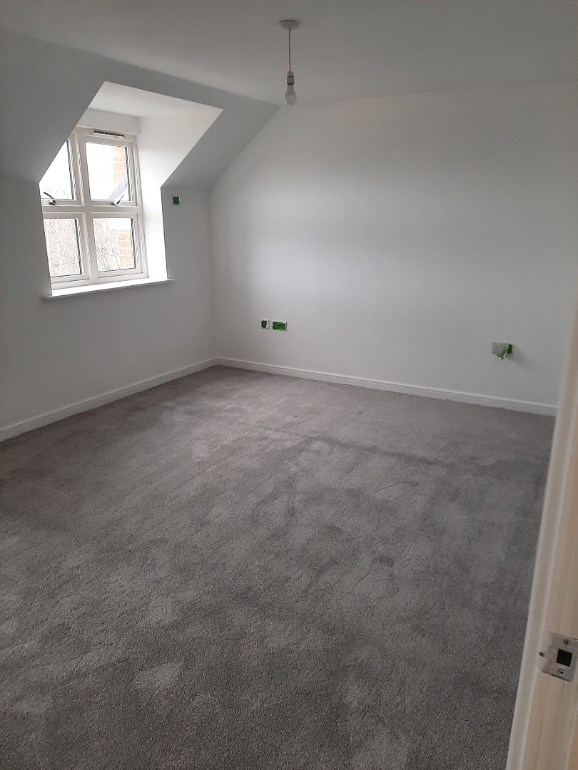Renovated room opposite end