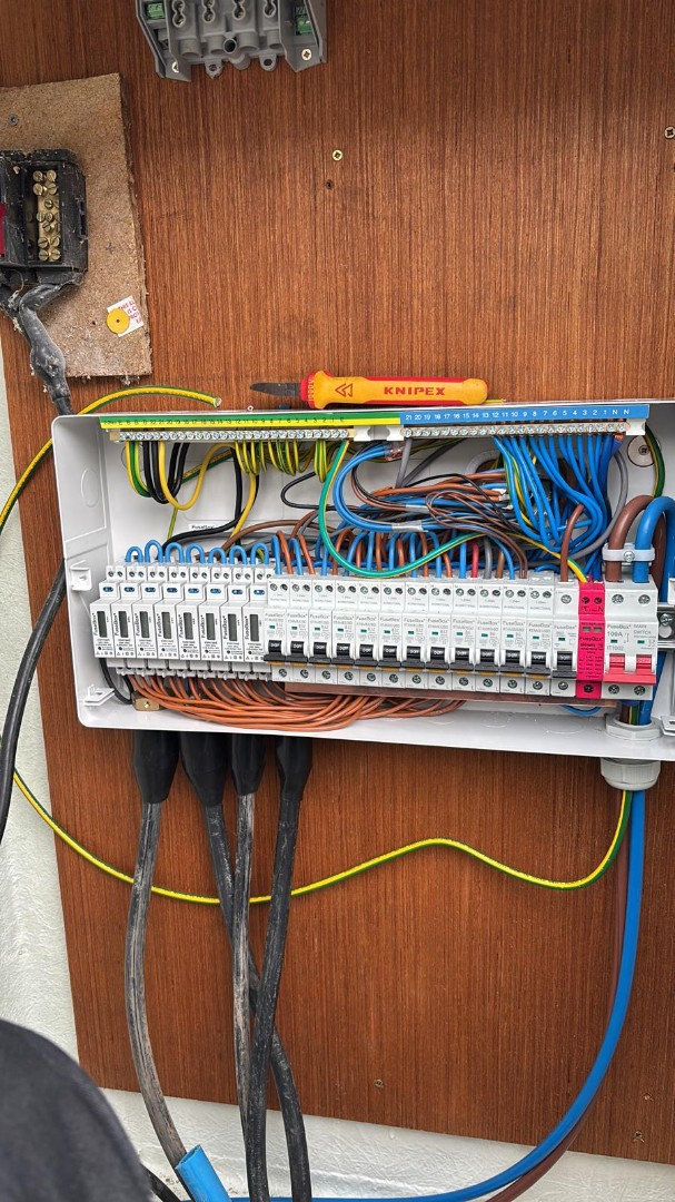Solar panels installation