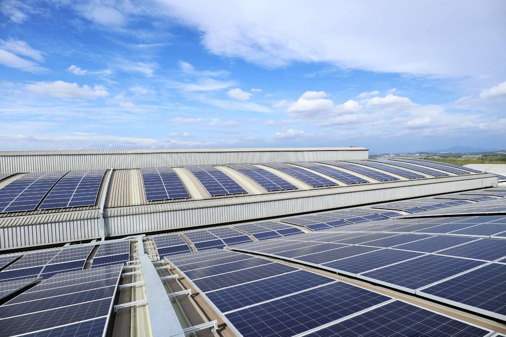 Commercial solar panels