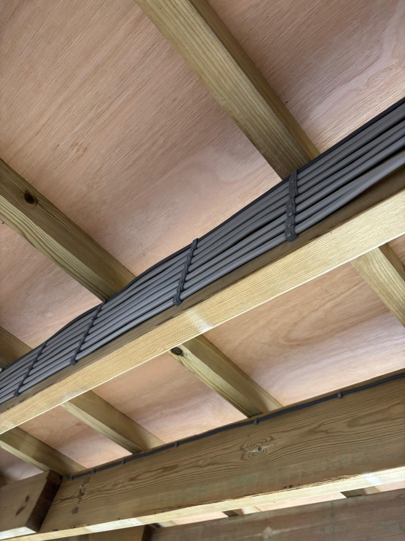 Solar panels installation