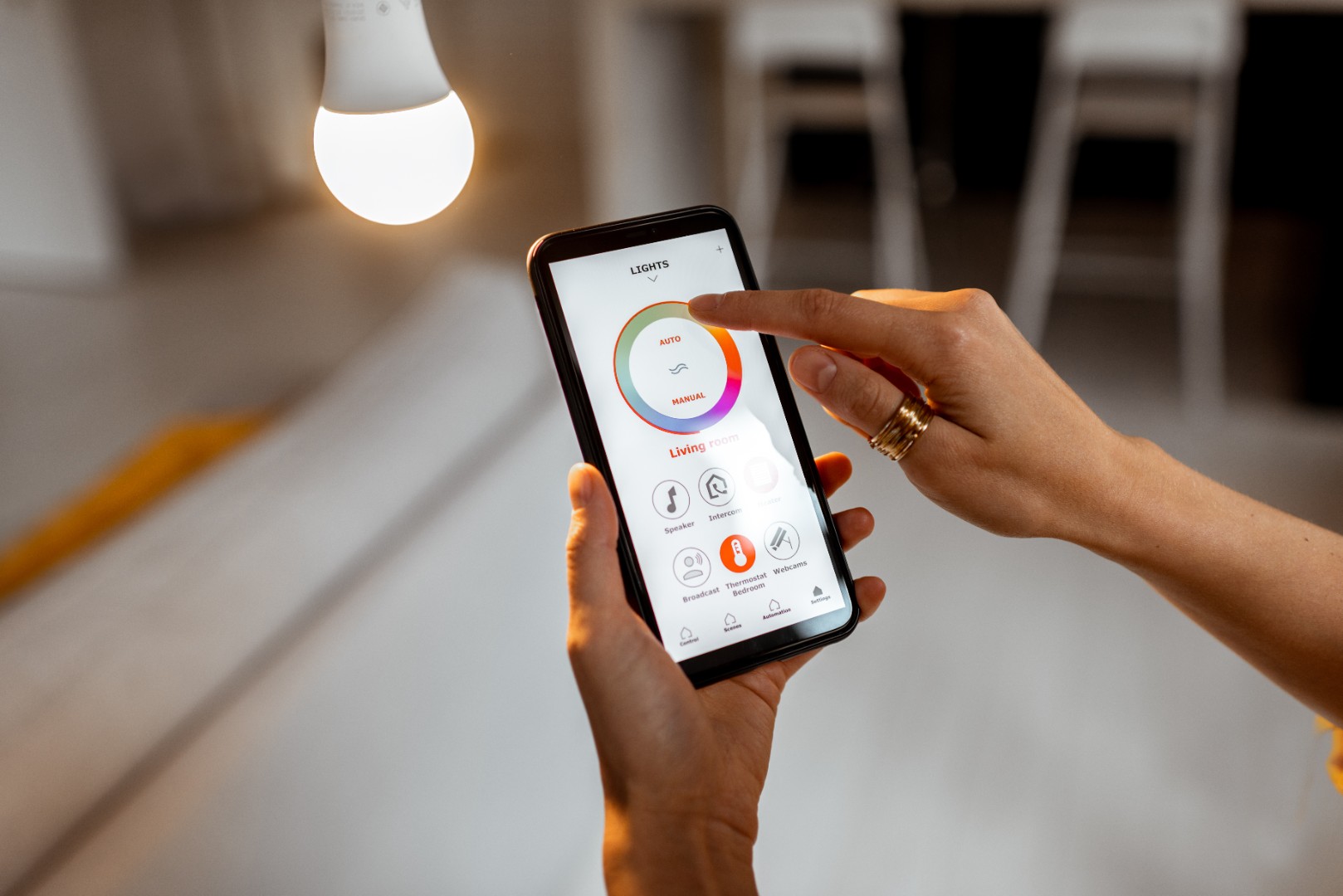 controls smart home