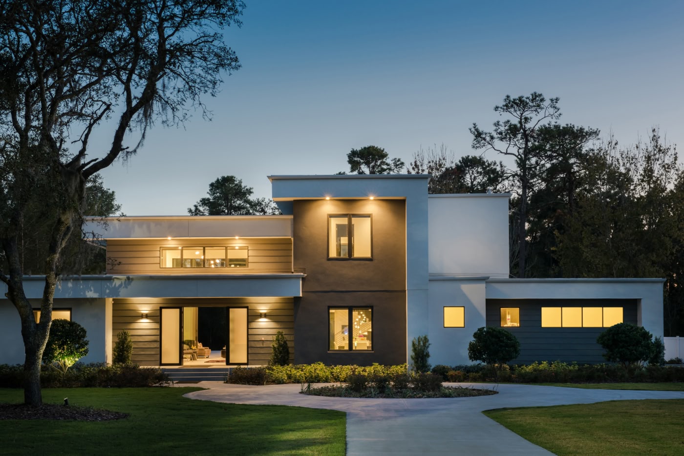 exterior modern building