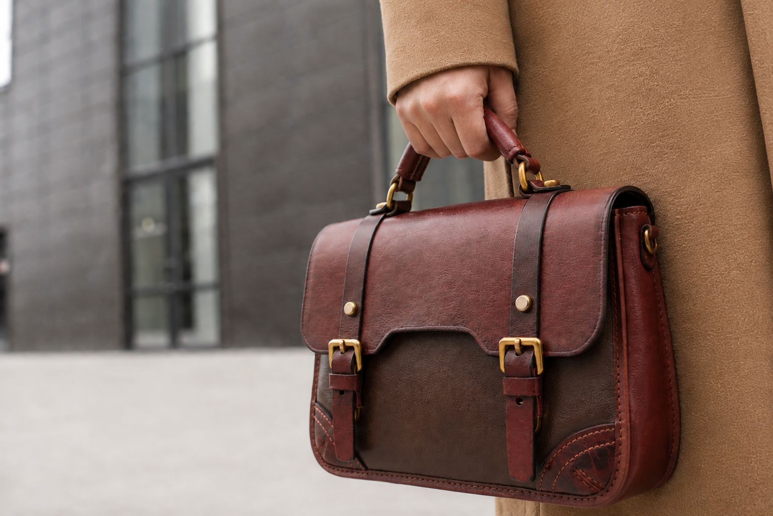 Leather Brief Case