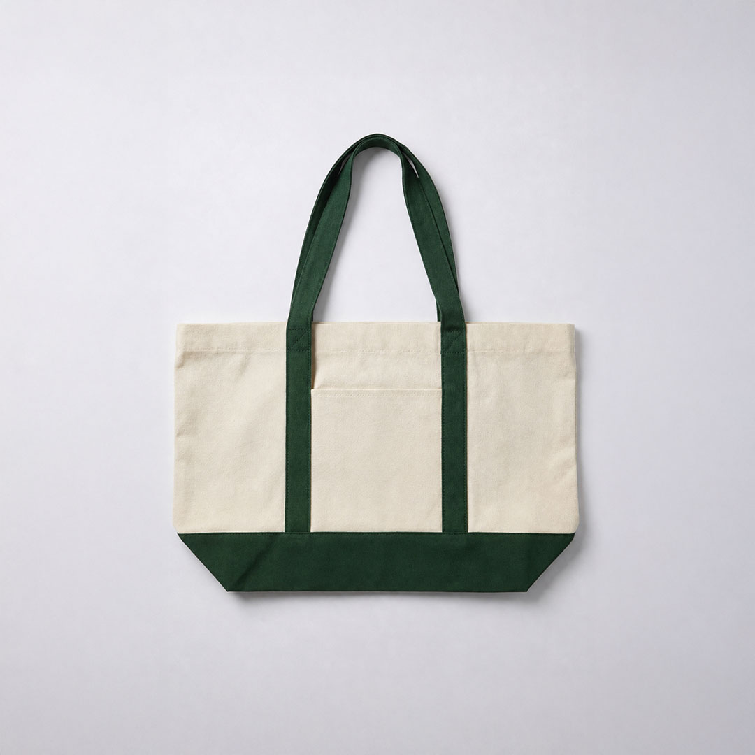 Tote Bag beige green