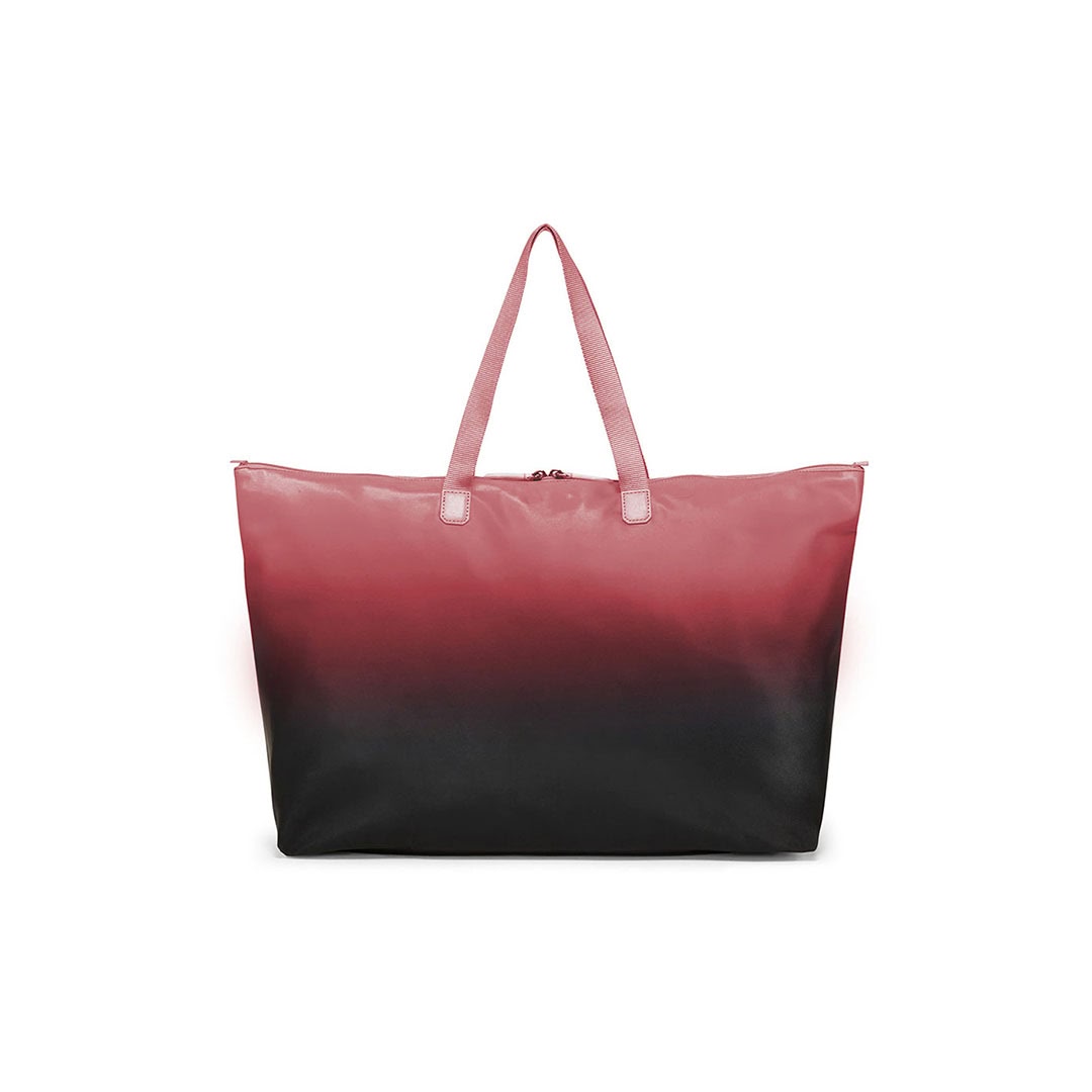 tote ombre red