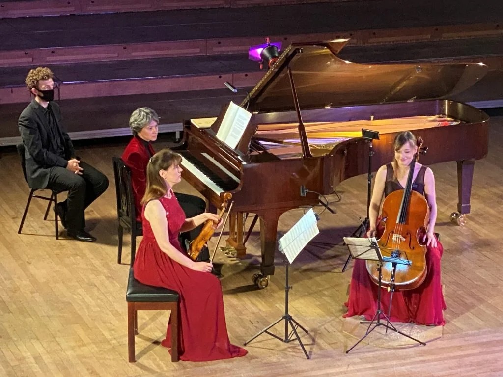 Chamber music performance with piano