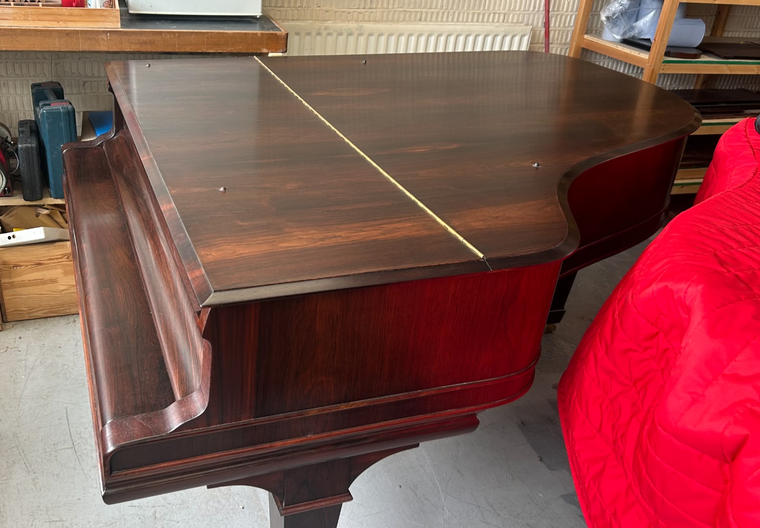 Closed piano