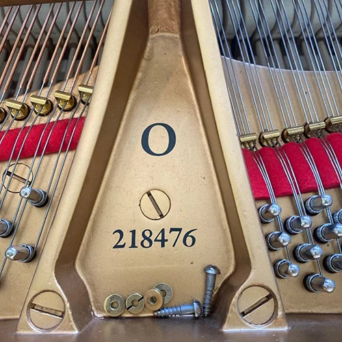 Inside a steinway piano