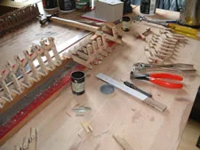 Re centering steinway damper system