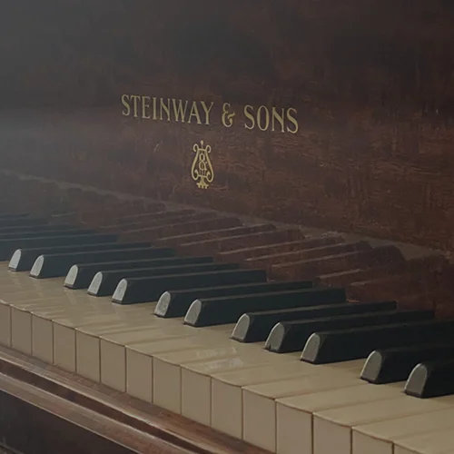 Steinway piano keys
