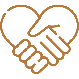 heart handshake